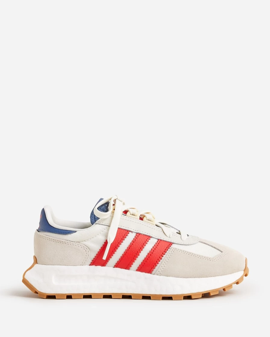 J.Crew Boys' Vivid Red Retropy E5 Sneakers | Kids' Athletic Shoes