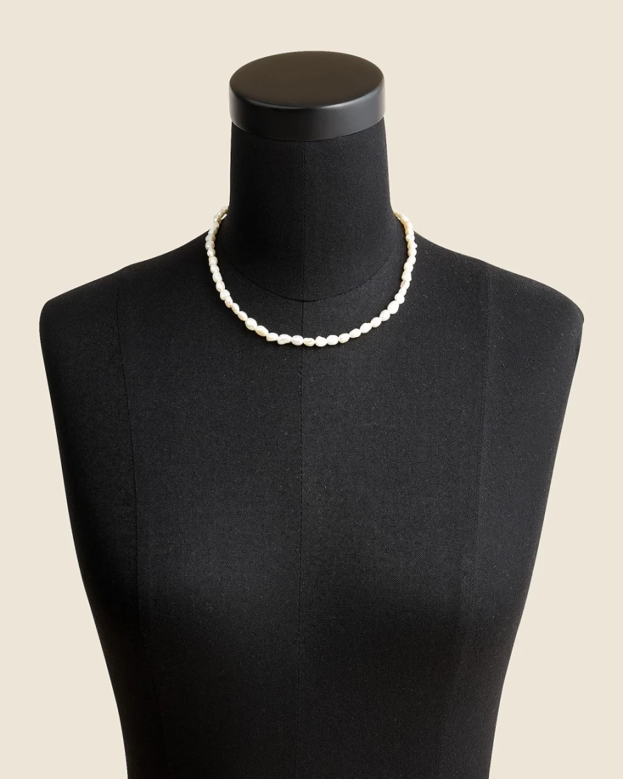 J.Crew Women's Pearl Freshwater Pearl Necklace - Elegant Jewelry Gift