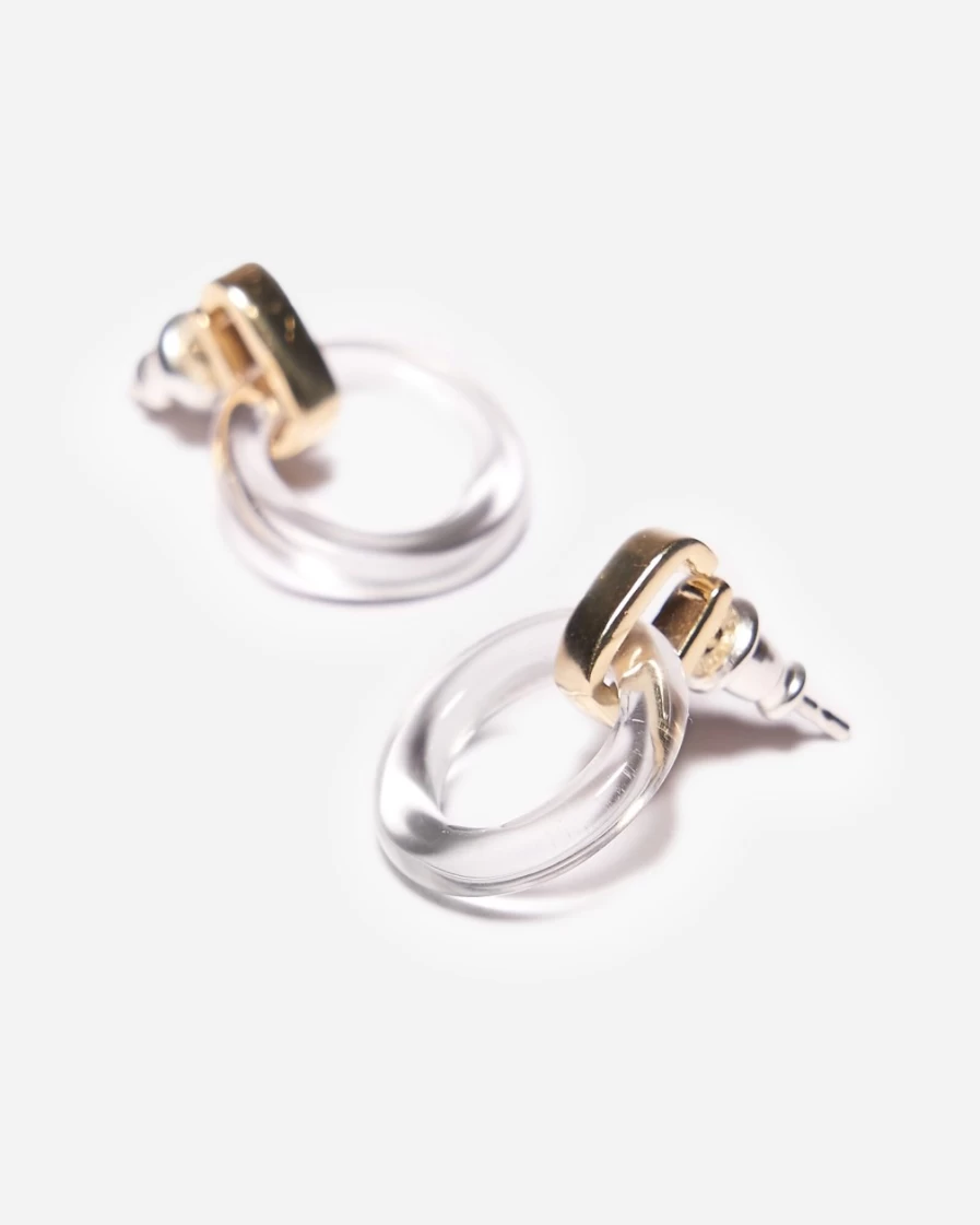 J.Crew Women's Gold Beau Hoop Earrings | Odette New York® Style