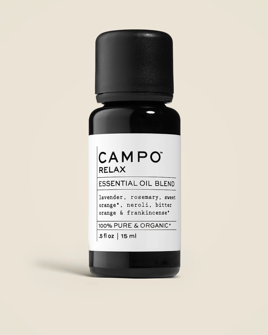 J.Crew Men's Campo Relax Essential Oil Blend - Pure Aromatherapy for Stress Relief