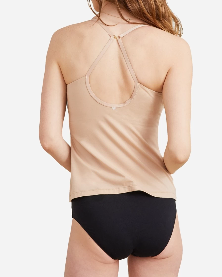 J.Crew Women's Hatch® 24/7 Nursing Tank in Pale Chamois