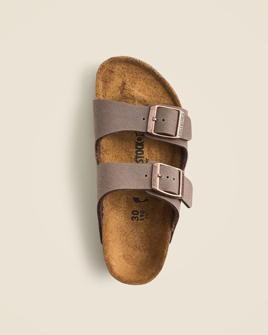 J.Crew Boys' Mocha Arizona Sandals | Kids' Comfortable Footwear | Birkenstock® Style