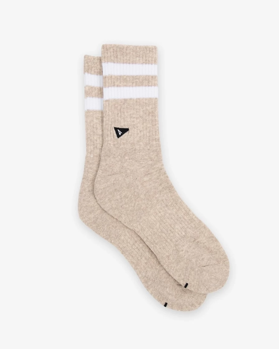 J.Crew Men's Nude Retro Short Crew Socks - Arvin Goods Collection