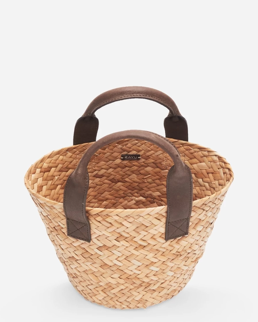 J.Crew Women's Brown Mini Preston Leather Tote Bag by Kayu
