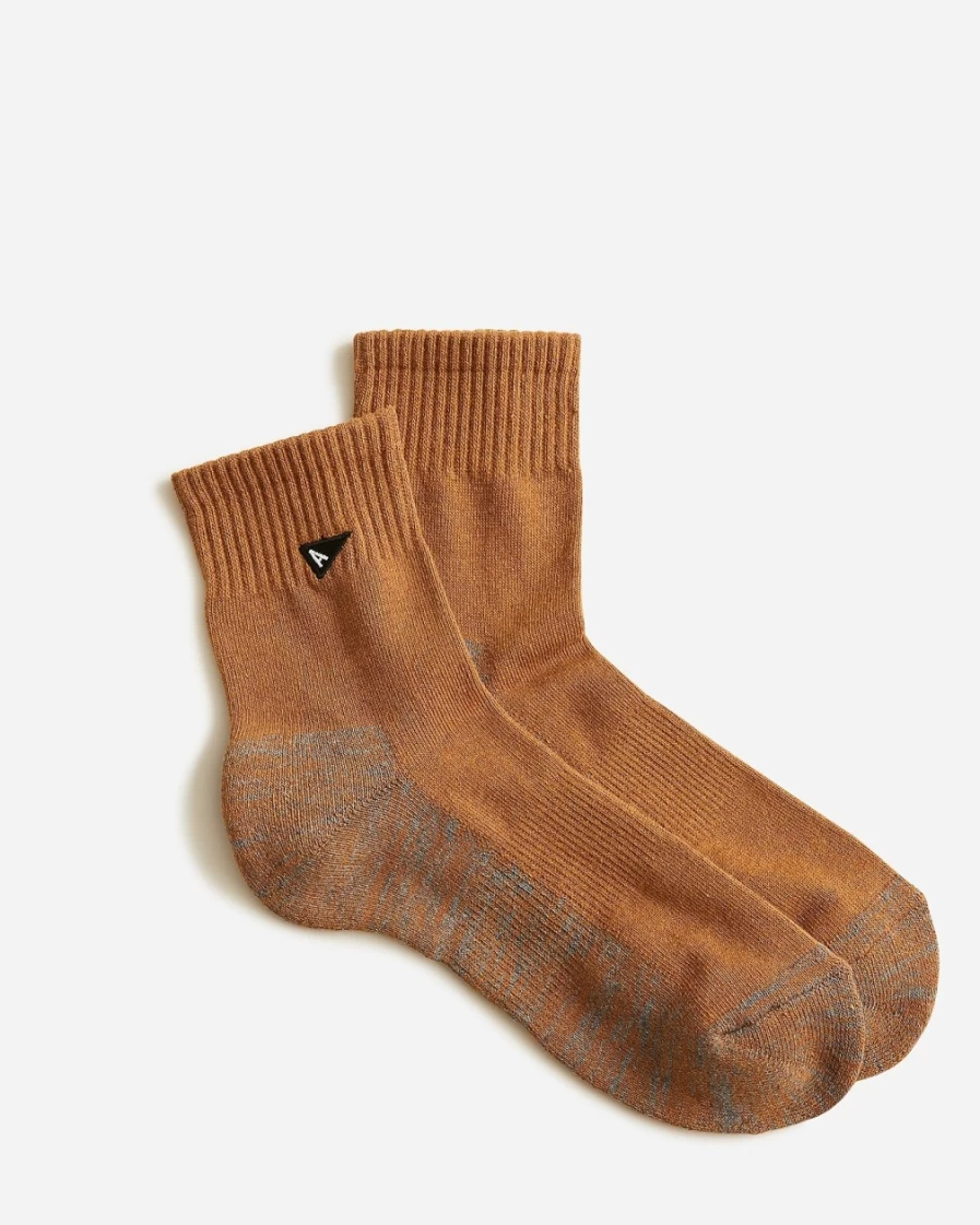 J.Crew Men's Caramel Marl Sandal Socks - Arvin Goods Style