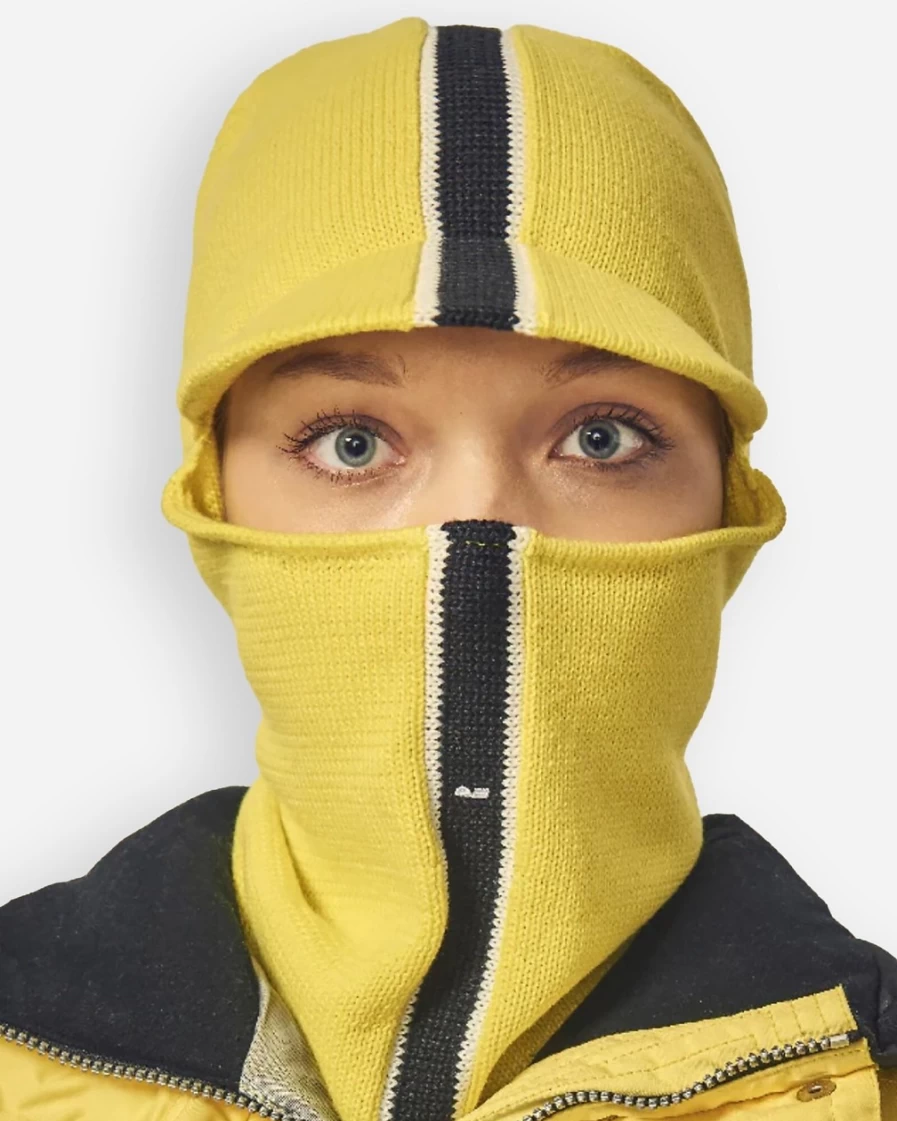 J.Crew Men's Pale Chamois Balaclava - Winter Face Mask for Cold Weather Protection