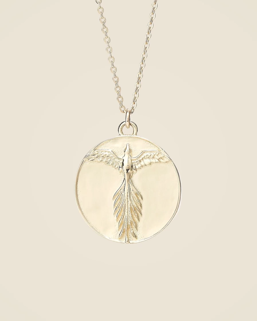 J.Crew Women's Gold Phoenix Pendant Necklace – Talon Jewelry Collection