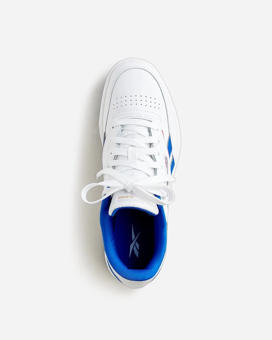 J.Crew Boys' Club C Revenge Sneakers in White/Vector Blue - Kids' Casual Shoes