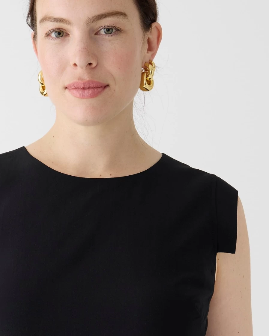 J.Crew Women's Black Resume Dress for Professional Wear