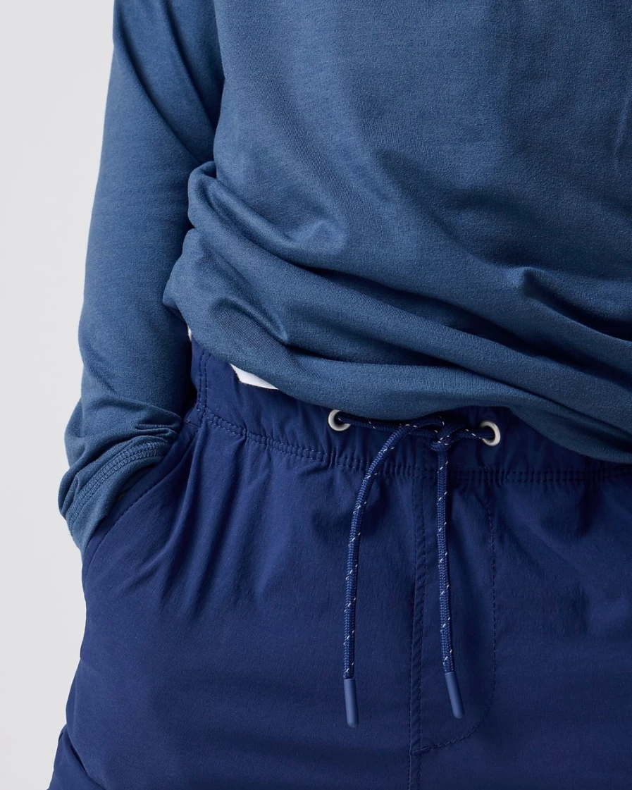 J.Crew Boys' Mediterranean Navy Active Dock Pant for Comfort and Style