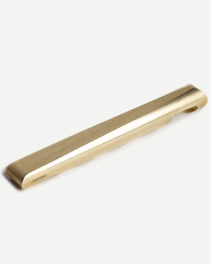 J.Crew Men's Gold Craighill™ Ripple Bottle Opener - Premium Metal Opener for Beer & Bottles
