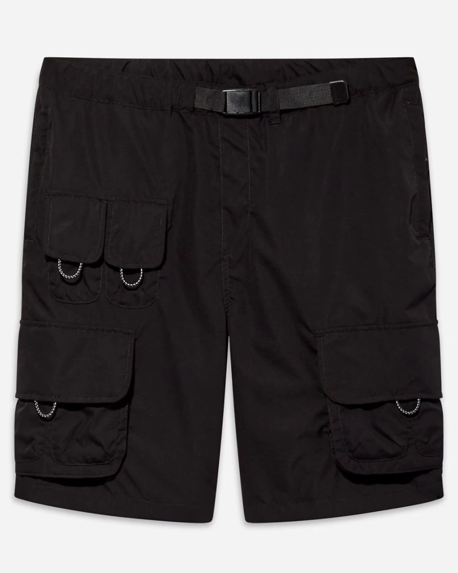 Men's J.Crew Black Belted Cargo Shorts by Alpha Industries®