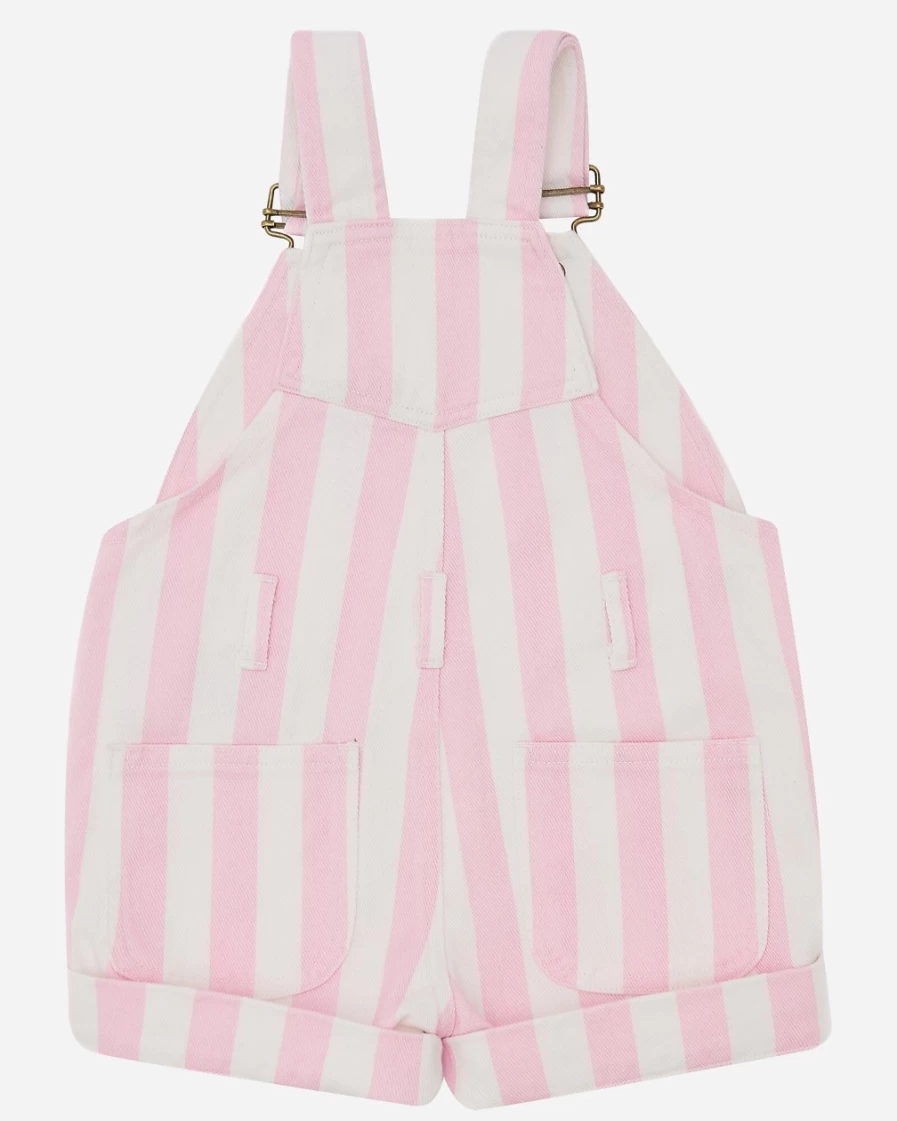 J.Crew Boys' Pink Denim Overall Shorts | Dotty Dungarees Kids' Playwear