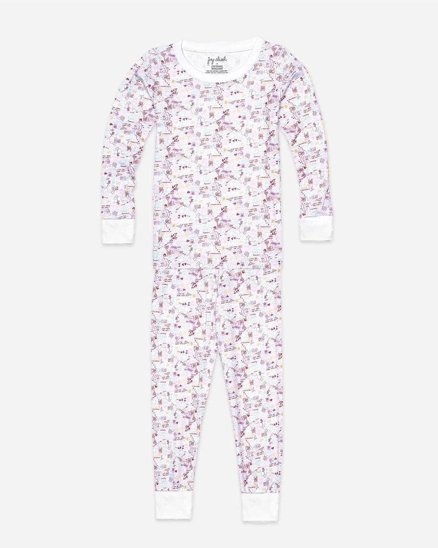 J.Crew Boys' Pink Two-Piece Pajama Set