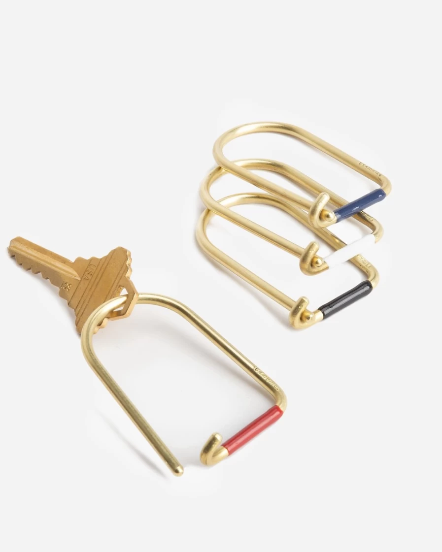 J.Crew Men's Red Wilson Key Ring by Craighill™
