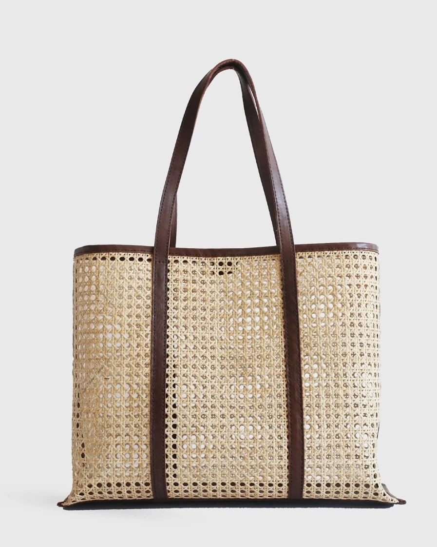 J.Crew Women's Margot Large Bag in Chocolate - Bembien® Leather Handbag for Women