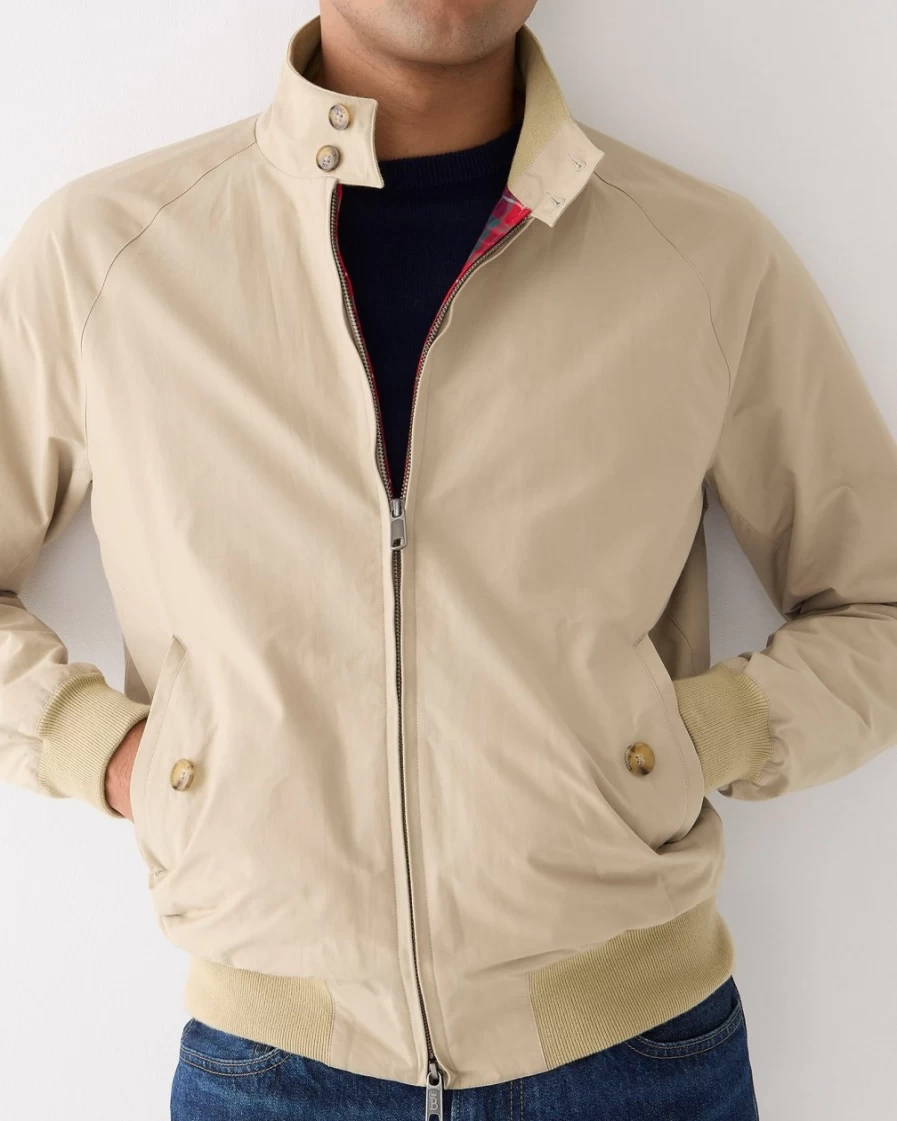 J.Crew Men's Baracuta® G9 Cloth Jacket in Natural - Classic Harrington Style
