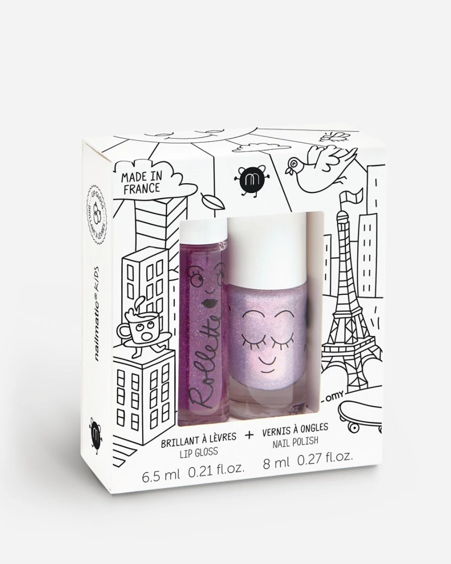 J.Crew Girls' Multi-Color Nail Polish and Lip Gloss Set | Nailmatic® Lovely City Collection