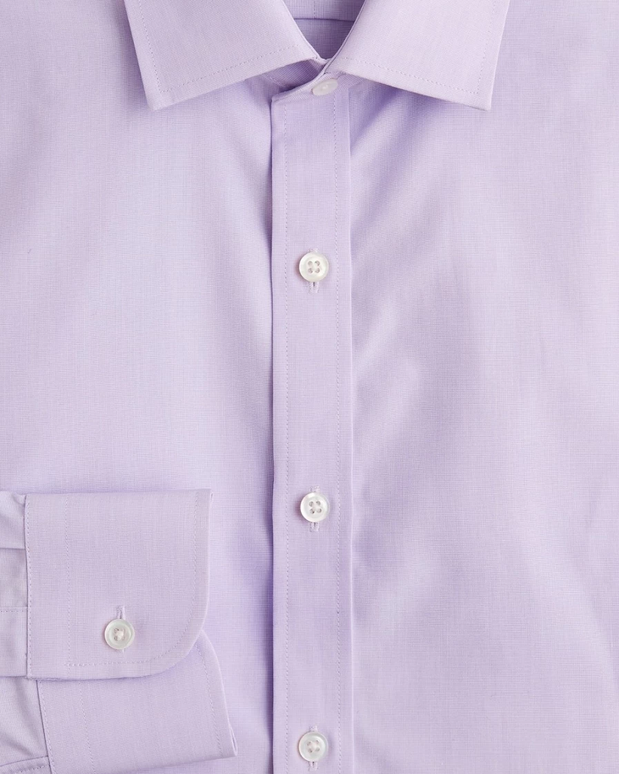 J.Crew Men's Thomas Mason® End On End Lavender Dress Shirt