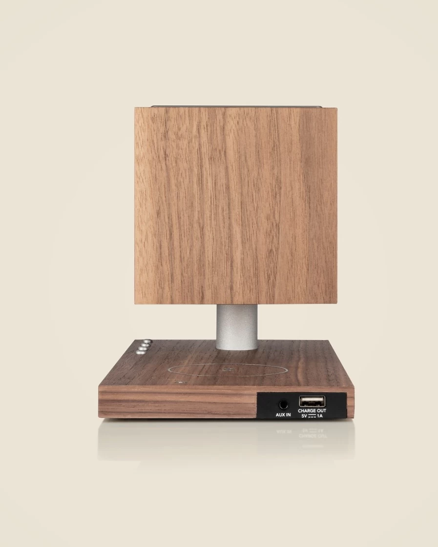 J.Crew Tivoli Audio Revive Walnut Wood Bluetooth Speaker - Premium Sound Quality
