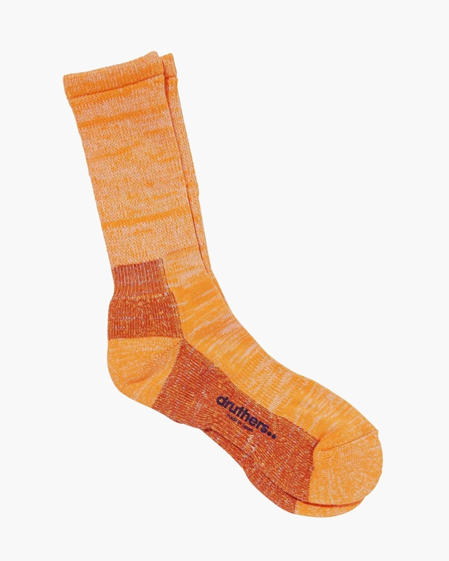 J.Crew Men's Orange Druthers™ Defender High Performance Socks