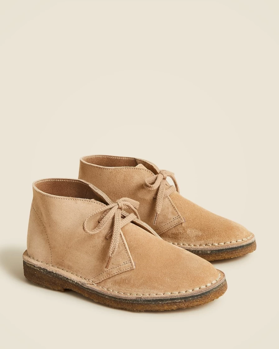 J.Crew Boys' Camel Suede Macalister Boots for Kids