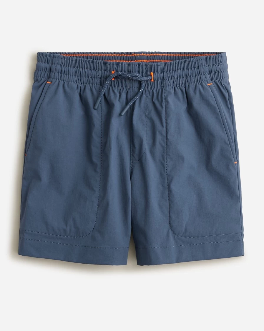 J.Crew Boys' Union Blue Active Dock Shorts for Comfort and Play