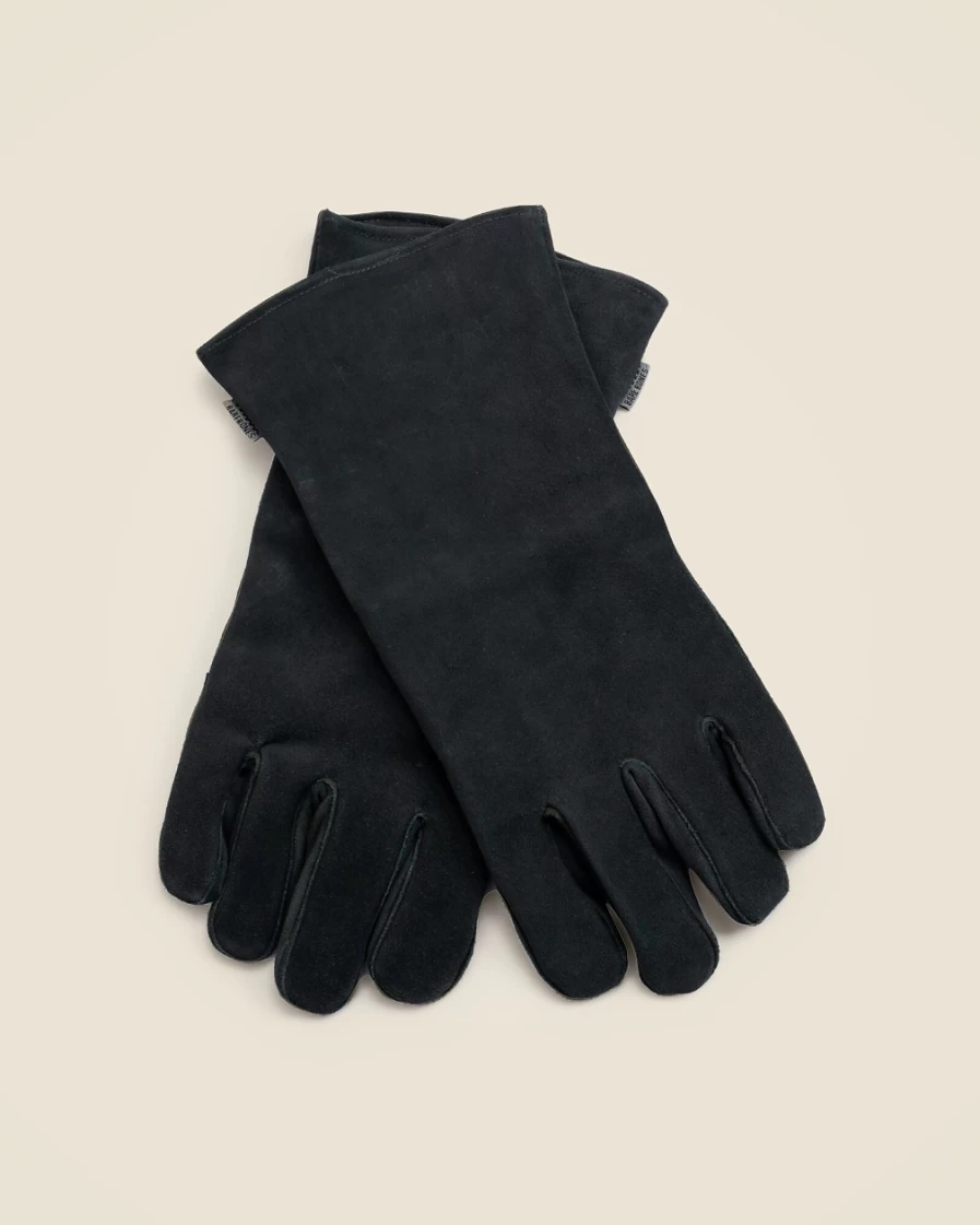 J.Crew Charcoal Open-Fire Cooking Gloves for Grill & Campfire Safety