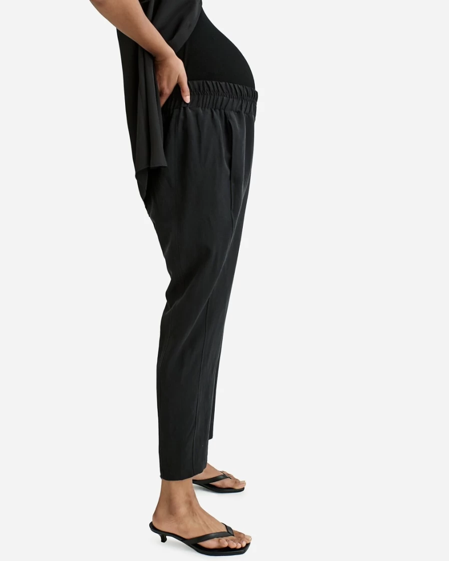 J.Crew Women's Hatch® The Under-The-Bump Asher Pant in Black