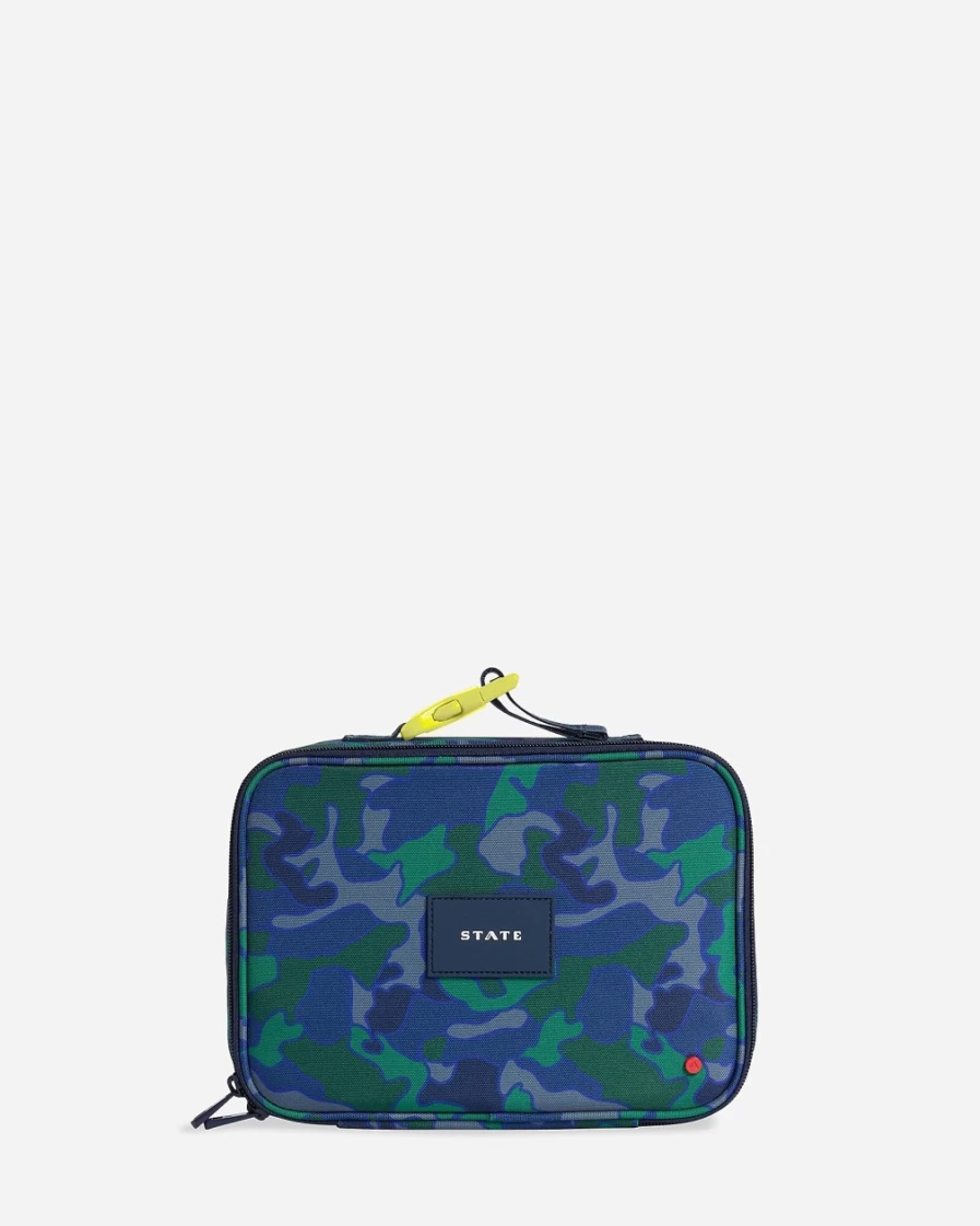 J.Crew Boys Multi Color Rodgers Lunch Box by State Bags