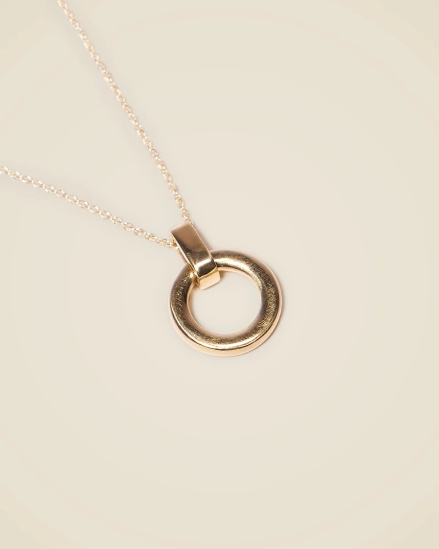 J.Crew Women's Gold Beau Necklace - Odette New York® Brass Jewelry