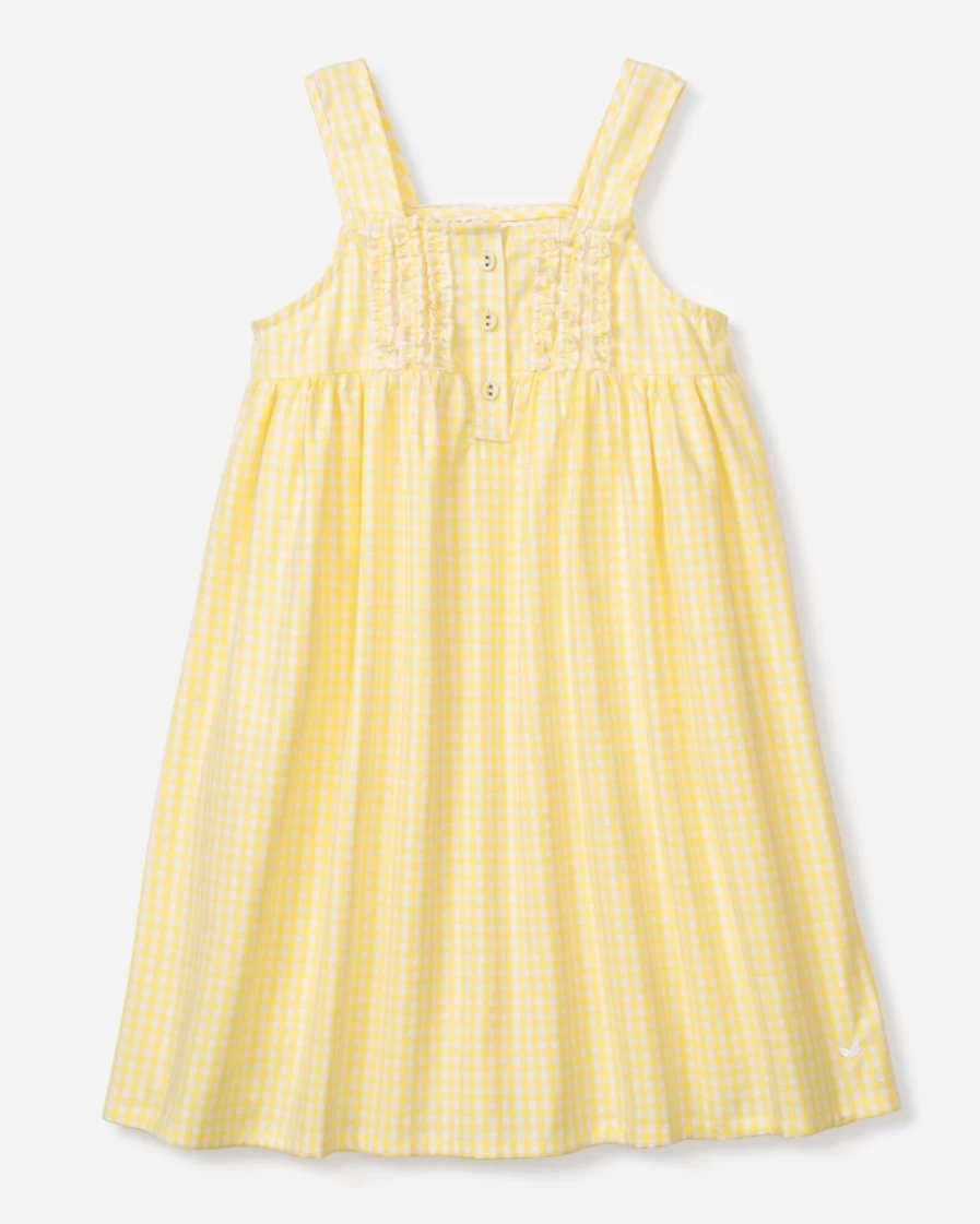 J.Crew Girls' Yellow Multi Charlotte Nightgown - Petite Plume™ Sleepwear