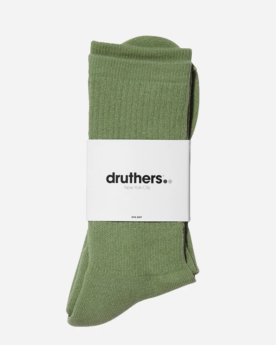 J.Crew Men's Olive Druthers™ Everyday Crew Socks
