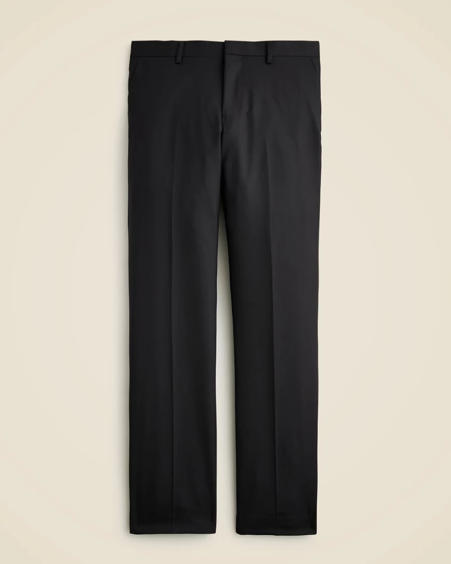 J.Crew Men's Ludlow Slim-Fit Suit Pants in Italian Wool - Black
