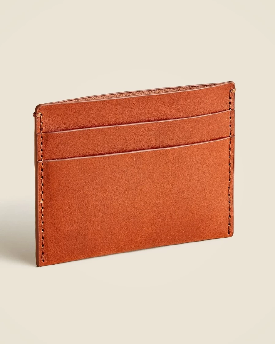 J.Crew Men's Auburn Double-Sided Leather Cardholder Wallet