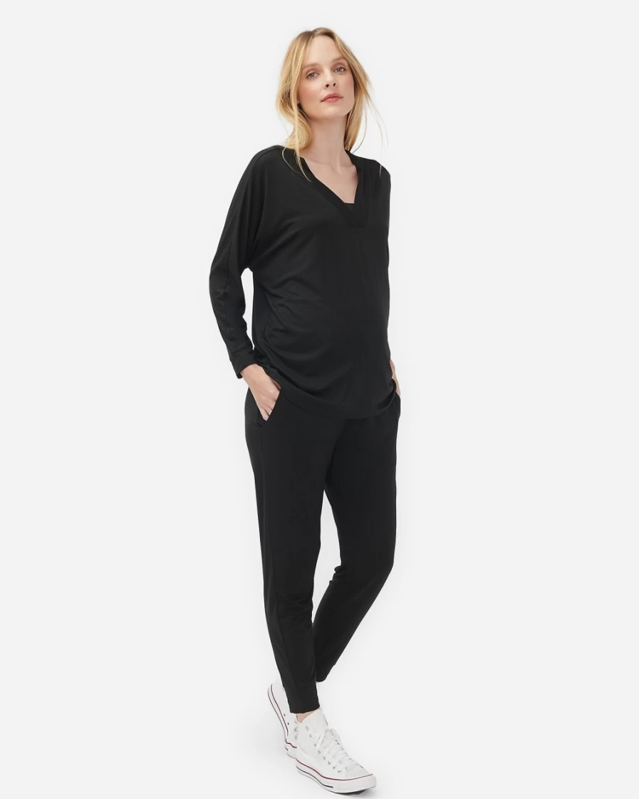 J.Crew Women's Black Hatch® Hospital-Departure Bundle