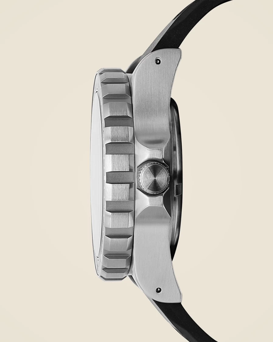 J.Crew Men's Arctic Edition Jumbo Day/Date Automatic Watch in White by Marathon Watch Company™