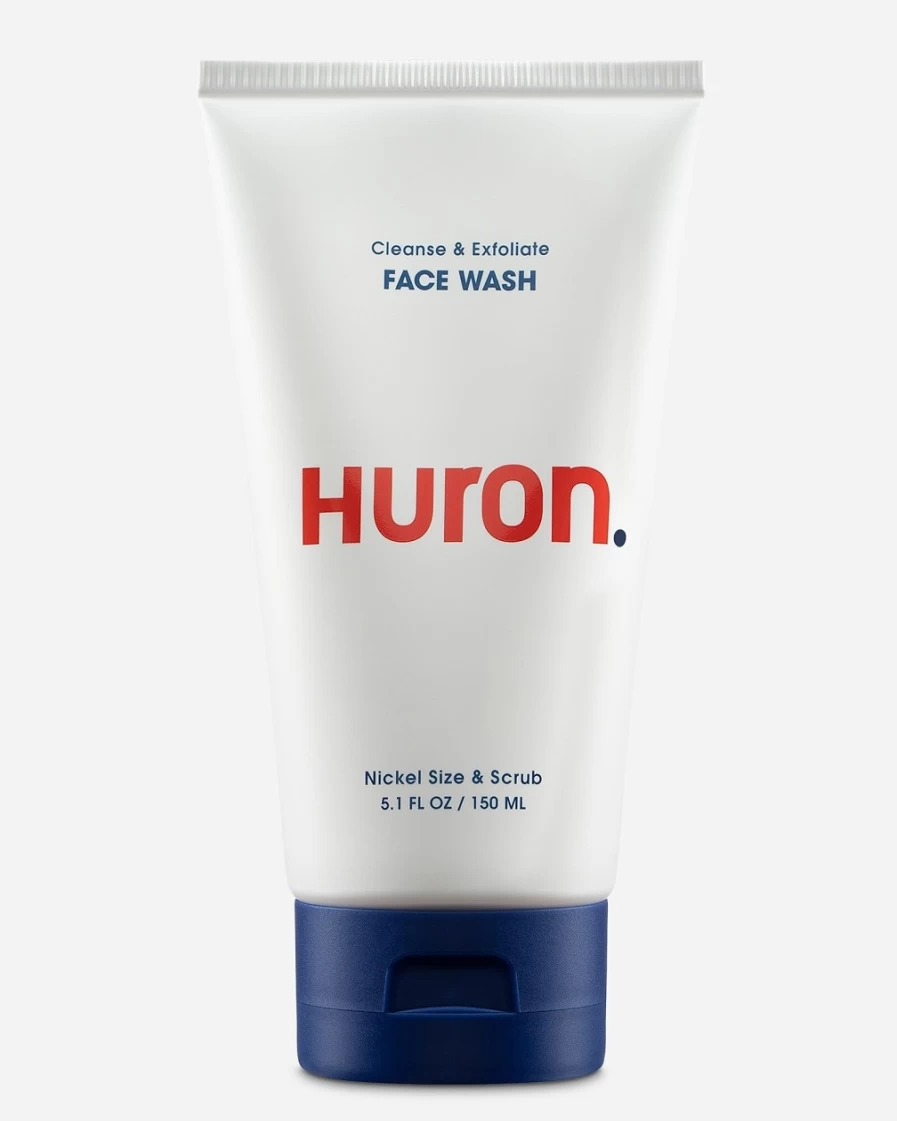 J.Crew Huron Facial Cleanser - Gentle One Color Face Wash for Daily Skincare