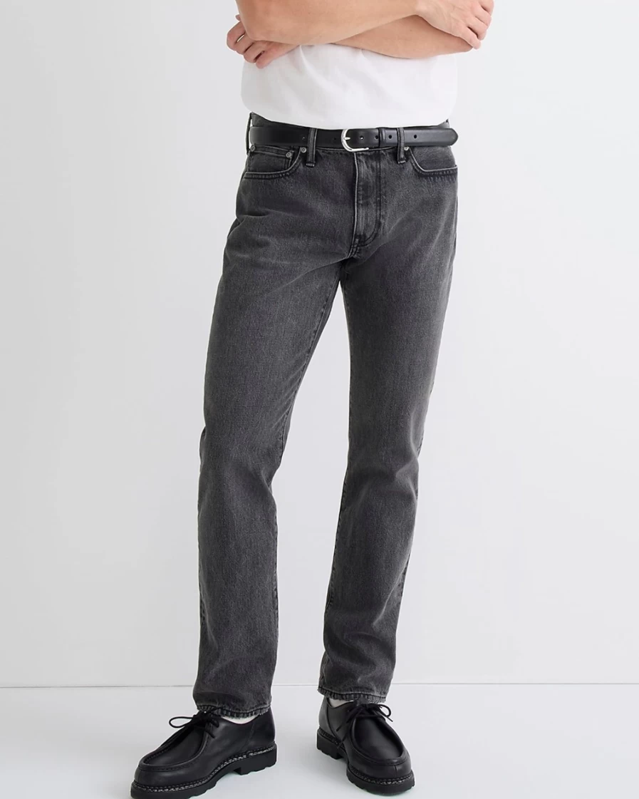 J.Crew Men's 770™ Straight-Fit Jeans in Faded Black Wash
