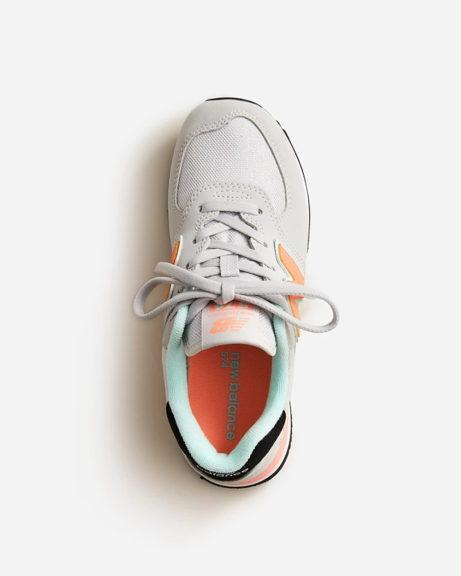 J.Crew Boys' New Balance 574 Sneakers in Summer Fog - Kids' Sizes