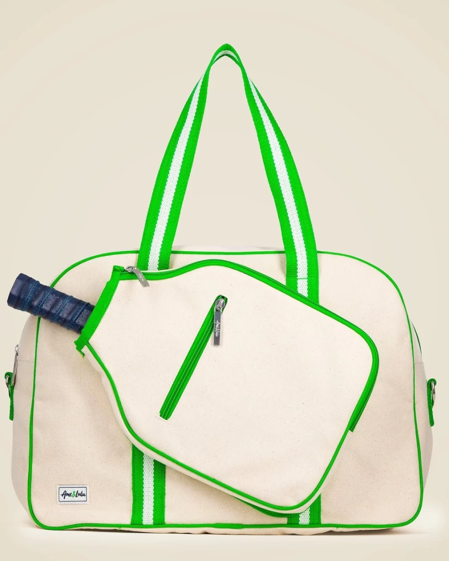 J.Crew Women's Green Hamptons Pickleball Bag by Ame & Lulu