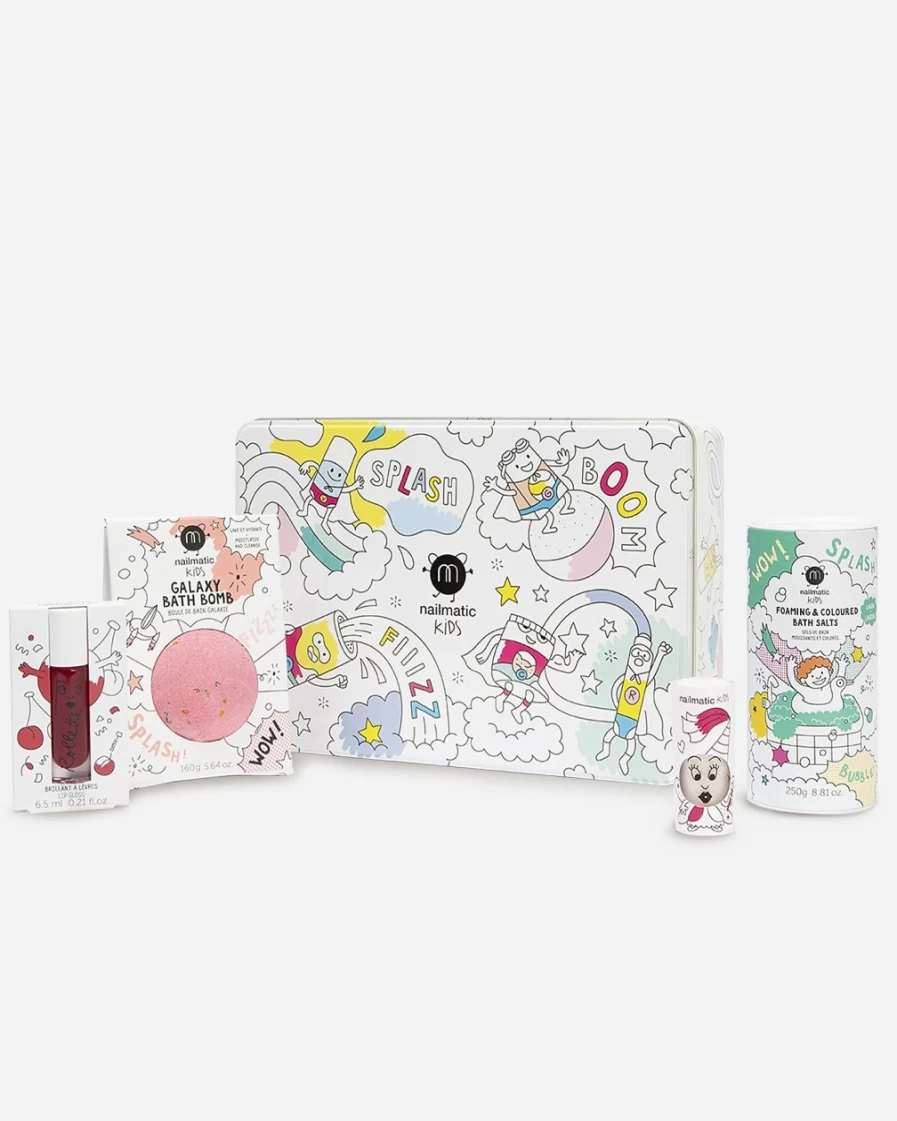 J.Crew Girls' Nailmatic Wow Magic Box - Multicolor Nail Art Kit for Kids