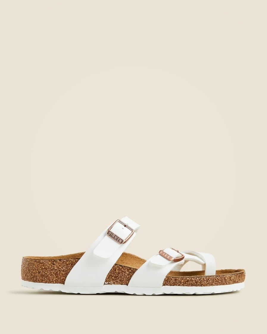 J.Crew Girls' Mayari Sandals in White | Birkenstock® Style