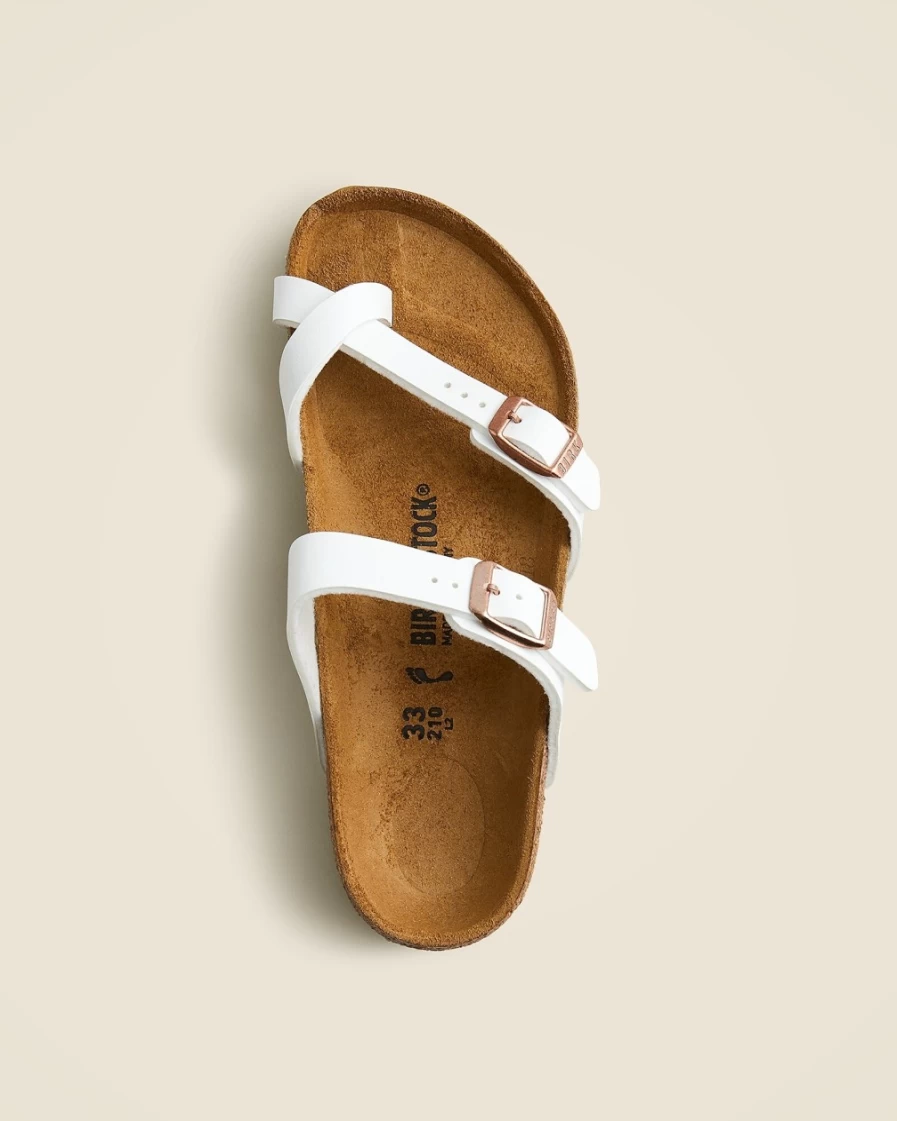 J.Crew Girls' Mayari Sandals in White | Birkenstock® Style
