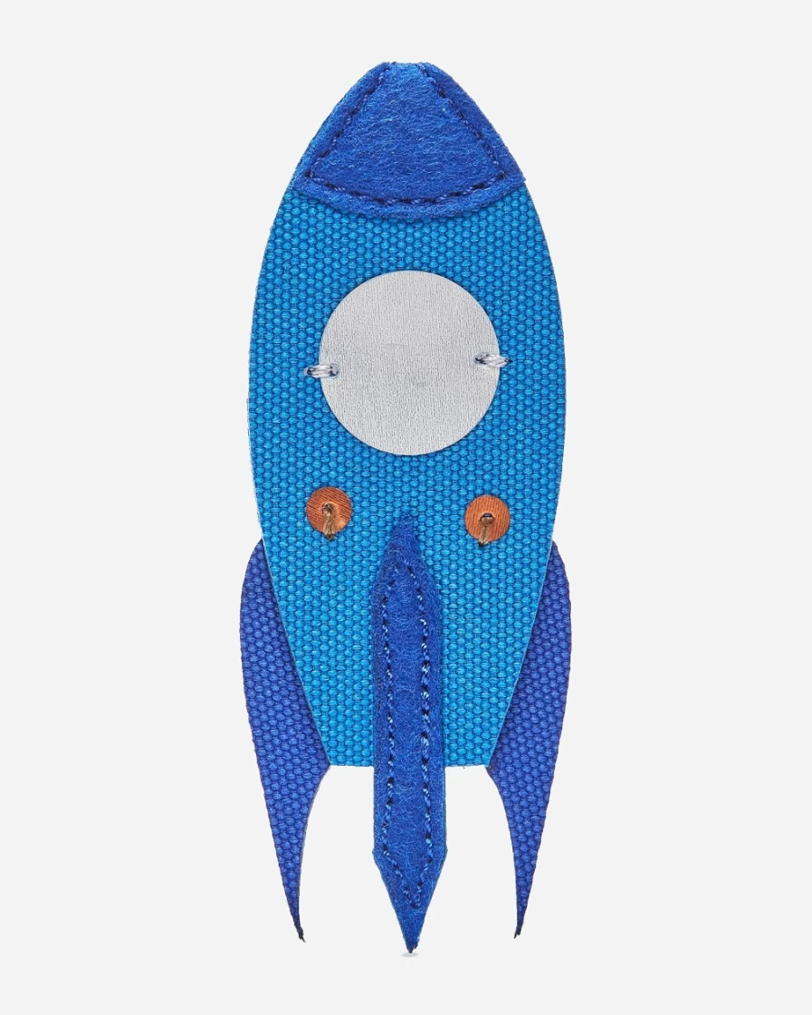 J.Crew Boys Blue State Bags Rocket Charms Backpack