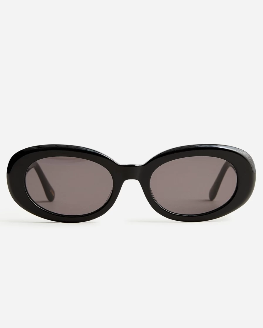 J.Crew Women's Black Beachfront Sunglasses for Stylish Sun Protection