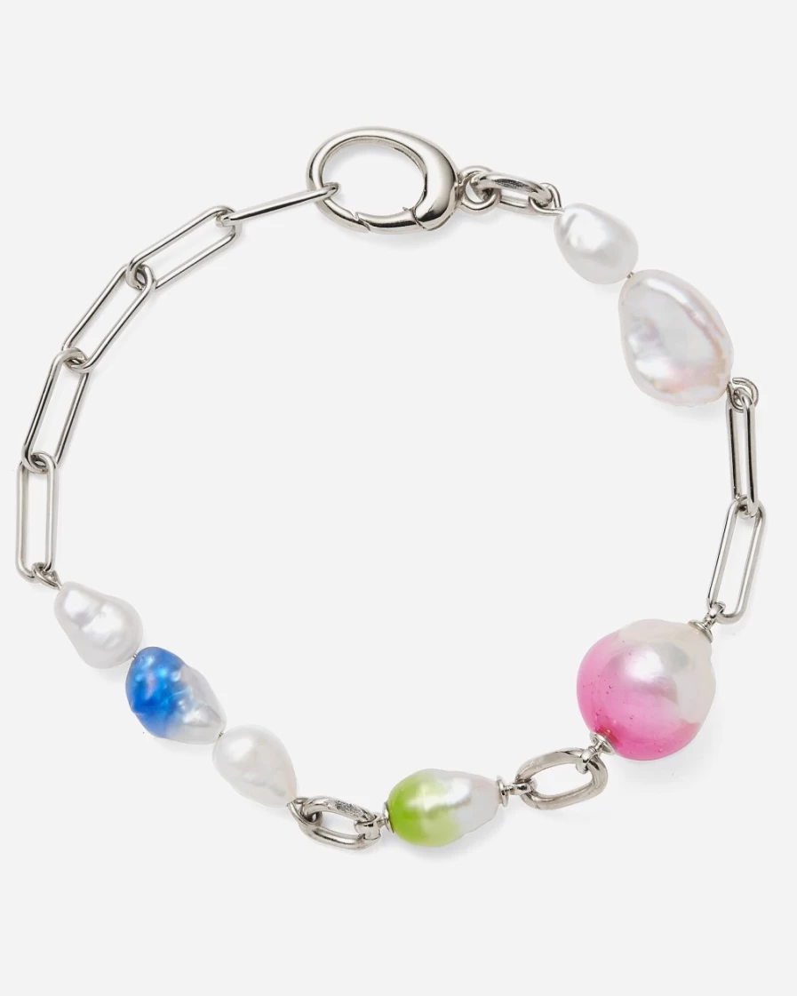 J.Crew Women's Silver Lady Grey Molly Bracelet - Sterling Silver Jewelry