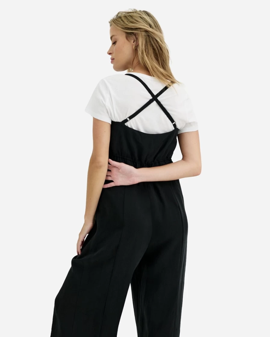 J.Crew Women's Black Hatch® Heidi Maternity Jumpsuit