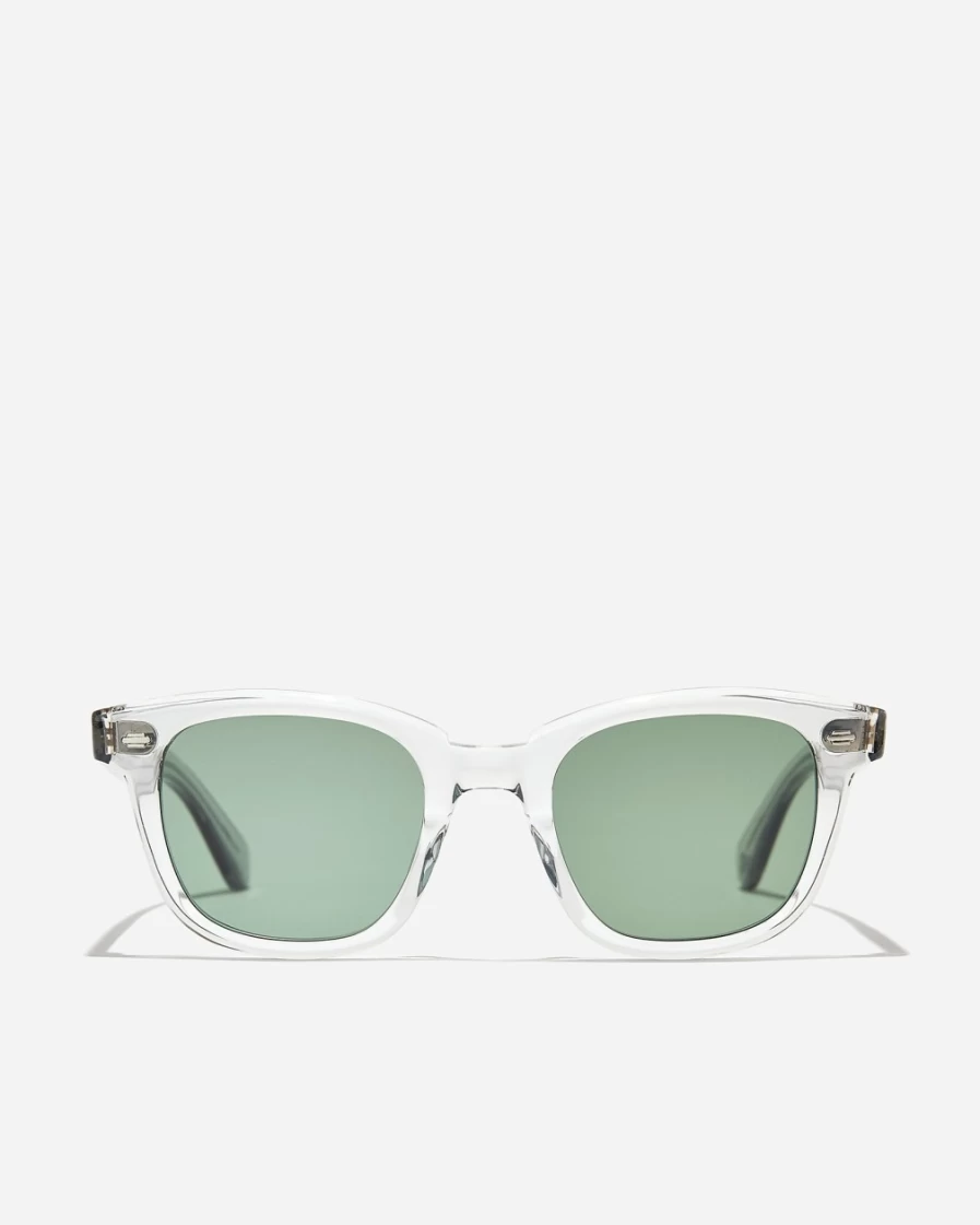 J.Crew Men's Grey Garrett Leight Calabar 49 Sunglasses