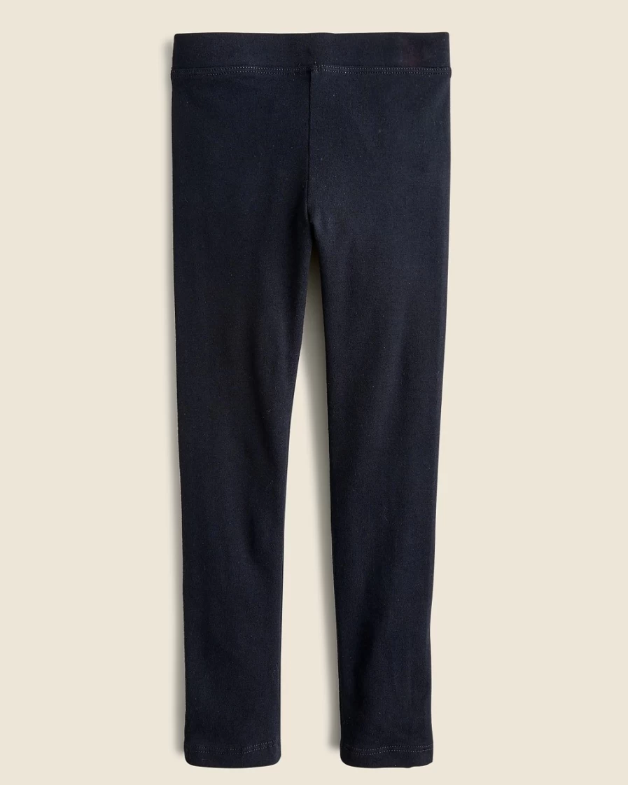 J.Crew Girls' Black Everyday Leggings for Comfort & Play
